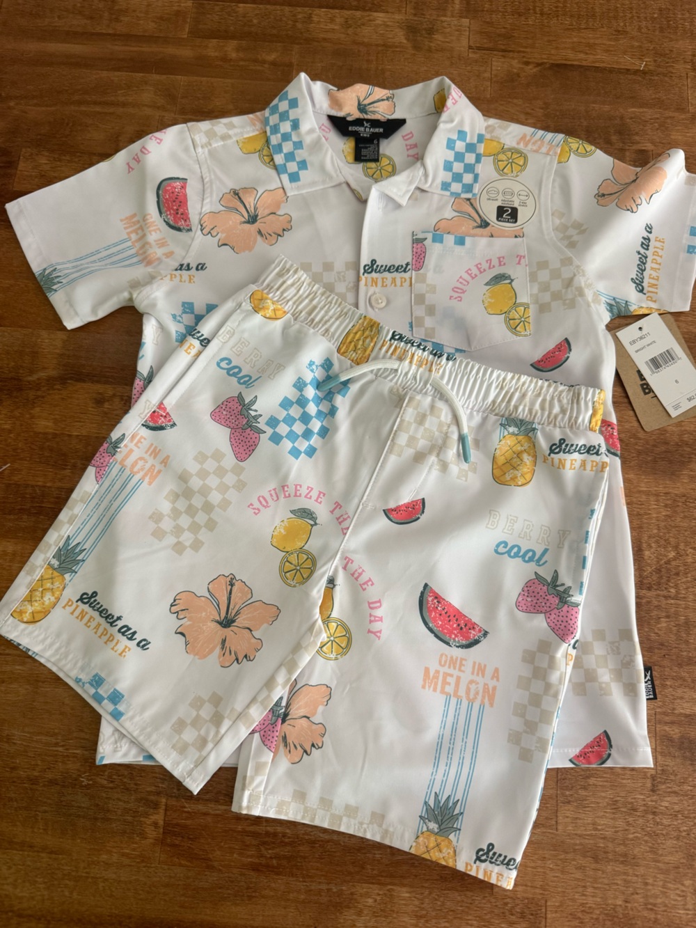 Eddie Bauer Kids 2 Piece Matching Set